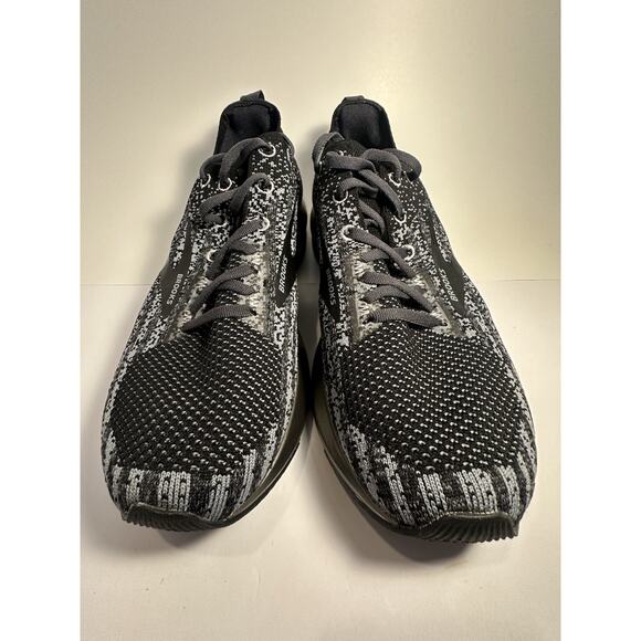 Brooks Levitate 5 Men’s 11.5 B Black Gray Knit Running Shoes DNA AMP v2 Energize - Picture 3 of 8